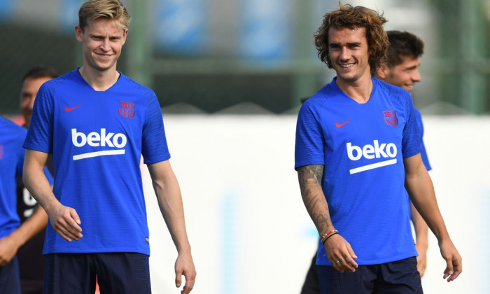 FC Barcelona Pre-Season Training Session