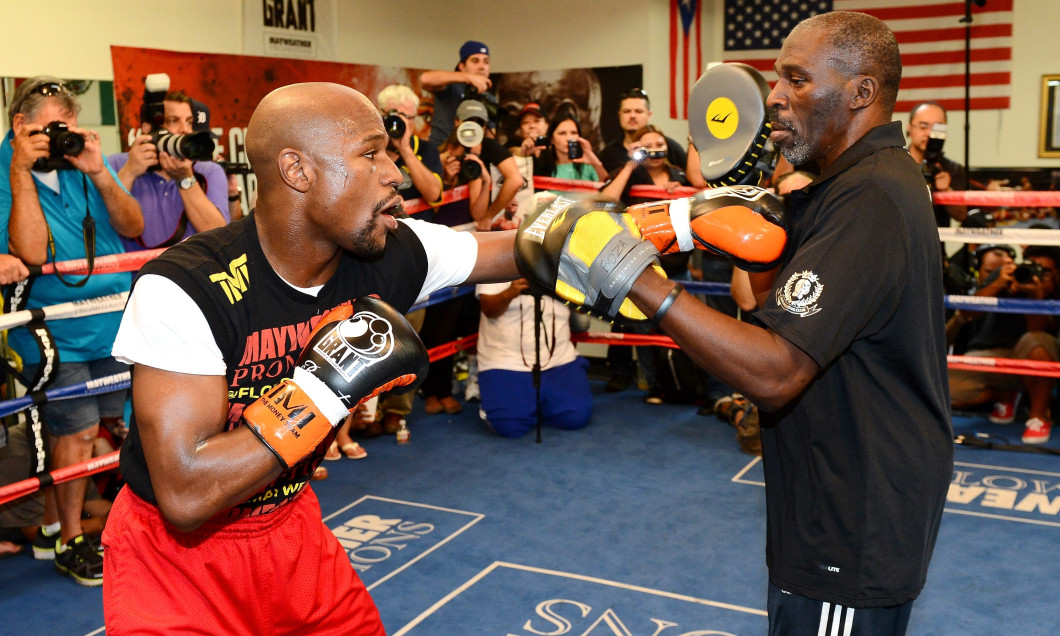 Floyd Mayweather Jr. Media Workout