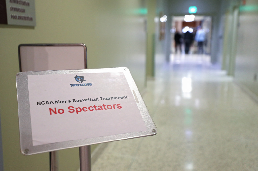 Coronavirus Cases Causes Johns Hopkins To Ban Fans At NCAA Division III Basketball Tournament