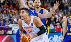 September 4, 2017: Willy Hernangomez #14 (ESP) and Alexandru Olah #13 (ROU) during the FIBA Eurobasket 2017 - Group C, game between Spain and Romania at Polyvalent Hall, Cluj-Napoca, Romania ROU. Foto: Cronos