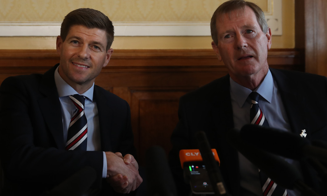 Steven Gerrard is Unveiled as the New Manager at Rangers