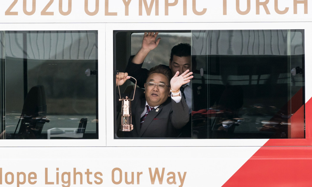 Tokyo 2020 Olympic Flame Arrives Japan
