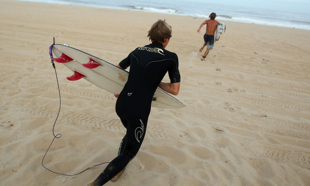 Coastal Communities Along Eastern Seaboard Evacuate Ahead Of Hurricane Irene