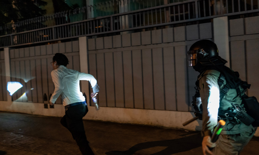 Anti-Government Protests Continue in Hong Kong