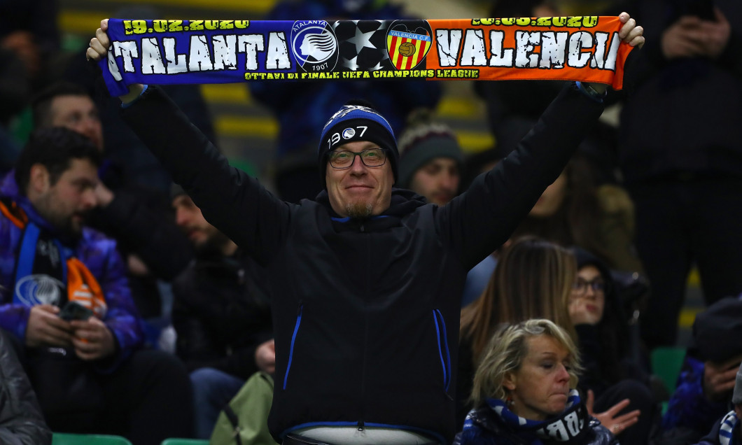 Atalanta v Valencia CF - UEFA Champions League Round of 16: First Leg