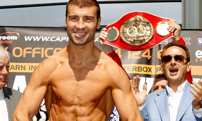 Carl Froch and Lucian Bute - Weigh In