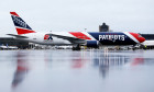 New England Patriots Plane Used To Bring Medical Supplies From China To Boston