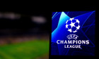 In this photo illustration a UEFA Champions League logo seen displayed on a smartphone.