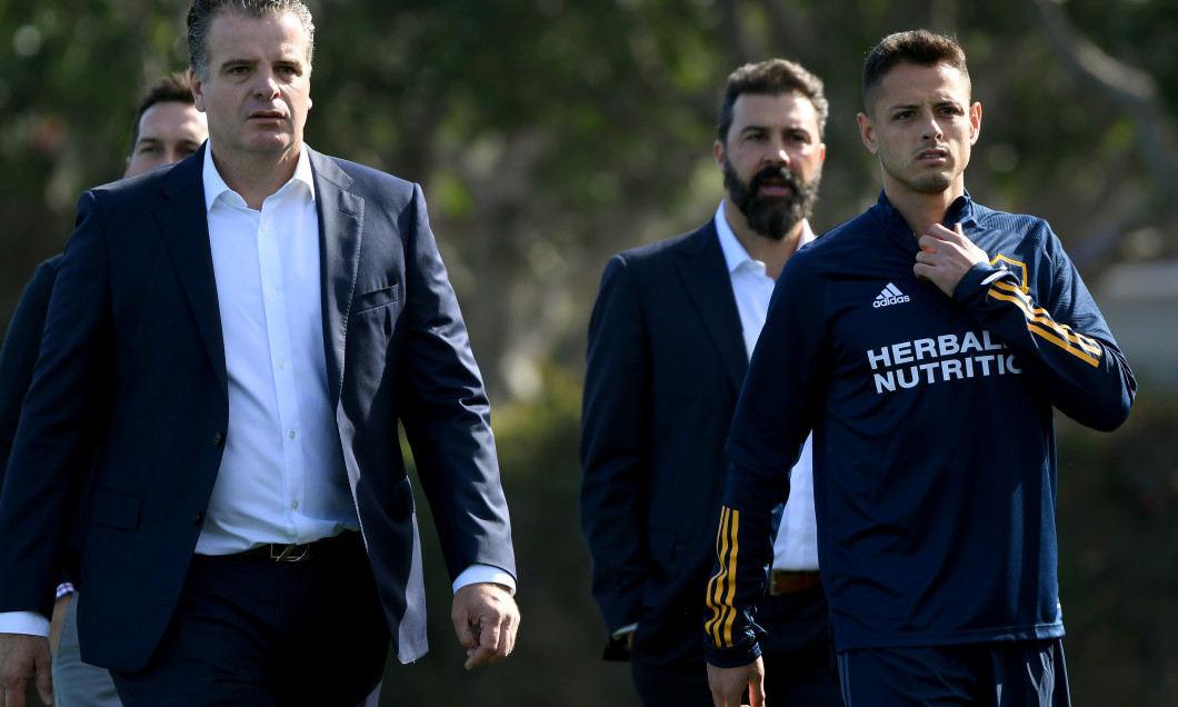 Los Angeles Galaxy Introduce Javier Chicharito Hernandez