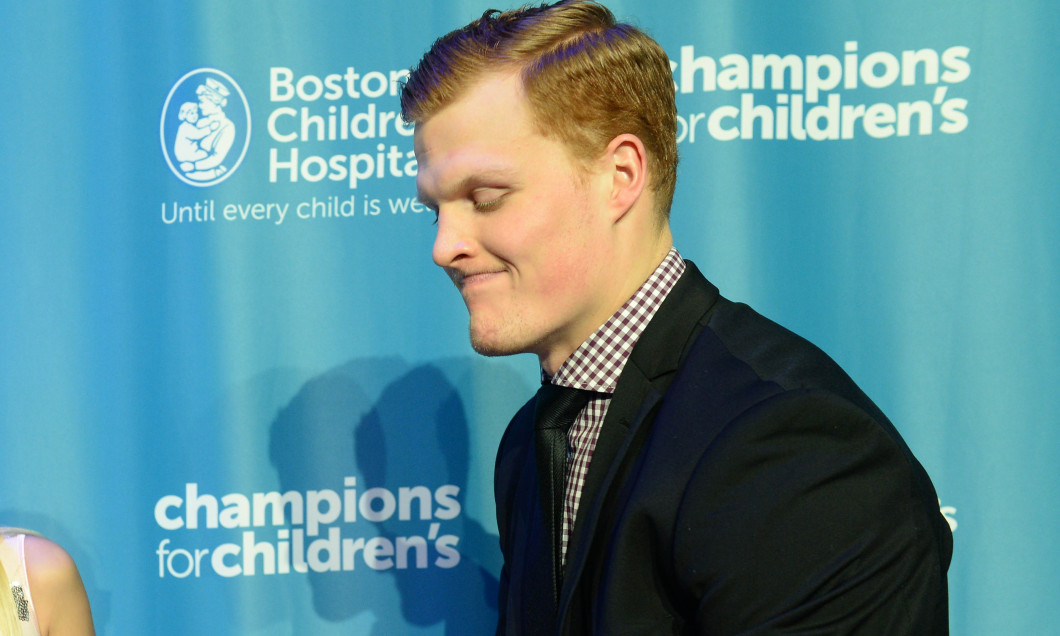 Boston Children's Hospital Honors David Pastrnak At Champions For Children's