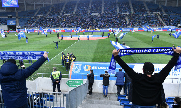 FOTBAL:UNIVERSITATEA CRAIOVA-GAZ METAN MEDIAS, LIGA 1 CASA PARIURILOR (1.03.2020)