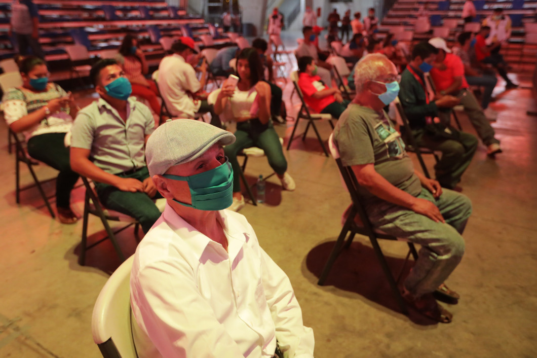 Professional Boxing Night During Coronavirus Pandemic in Managua