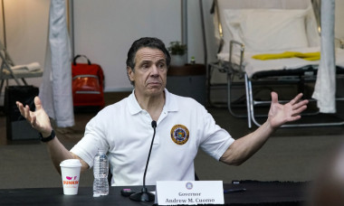 NY Governor Andrew Cuomo Holds Daily Briefing At Javits Center