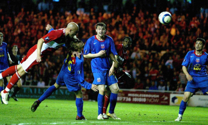 UEFA Cup Semi Final - Middlesbrough v Steaua Bucharest