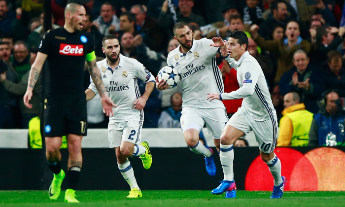 Real Madrid CF v SSC Napoli - UEFA Champions League Round of 16: First Leg