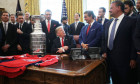 President Trump Welcomes Stanley Cup Champion Washington Capitols To White House