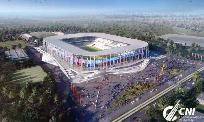 Cum arată stadionul Steaua văzut de la înălțime! Imagini superbe