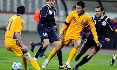FOTBAL:ROMANIA-GEORGIA 2-1,AMICAL (19.11.2008)