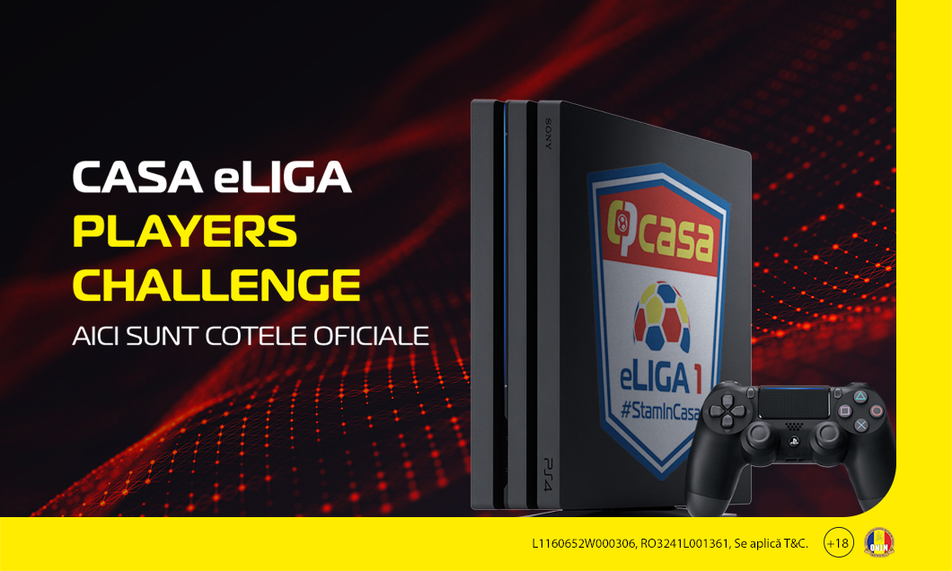 (P) Începe marea butoneală! Vedetele din campionat joacă în Casa eLiga 1 Players Challenge