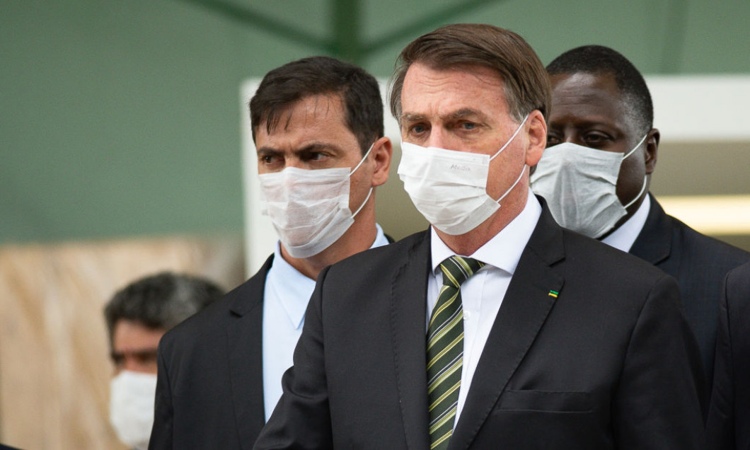 President Jair Bolsonaro Meets with Members of the Supreme Court (STF) Amidst the Coronavirus (COVID - 19) Pandemic