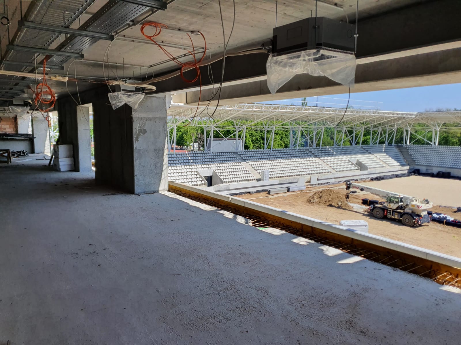 Imagini în premieră de la stadioanele Steaua, Rapid și Arcul de Triumf. Cum arată interiorul arenelor