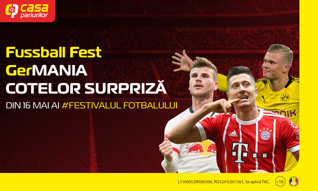 (P) Ce câștig! Cotele pe Bundesliga fac spumă ca berea la prima etapă! Start în Germania, pe 16 mai