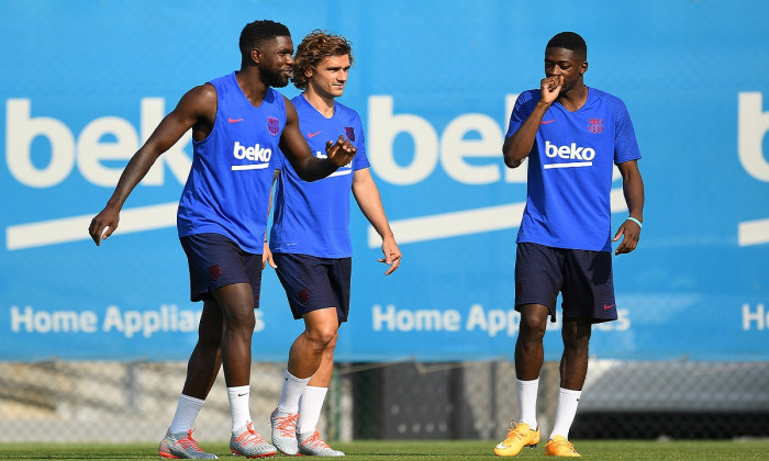 FC Barcelona Pre-Season Training Session