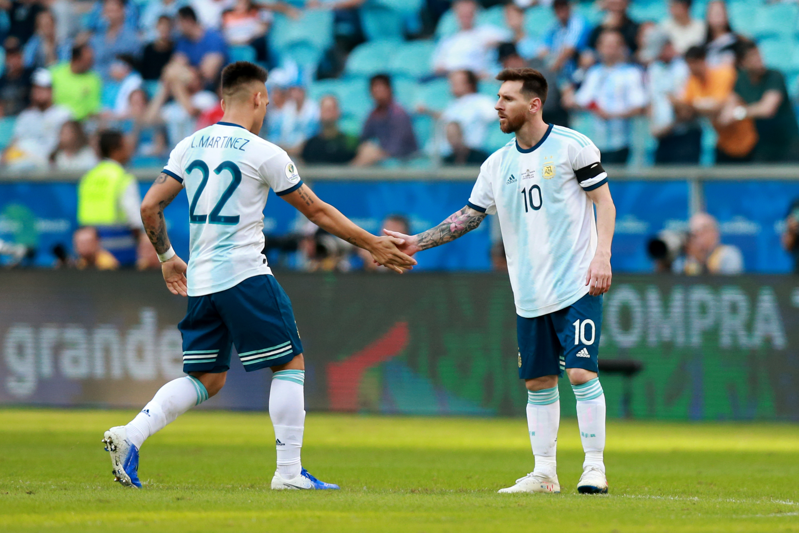 Messi face lobby pentru atacantul dorit de Barcelona, Lautaro Martinez: E impresionant, foarte complet