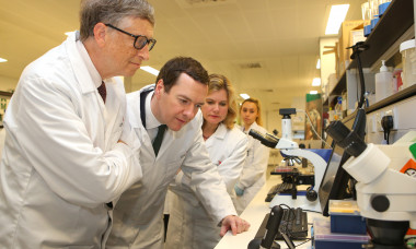 George Osborne And Bill Gates Discuss Their Joint Efforts In The Fight Against Malaria