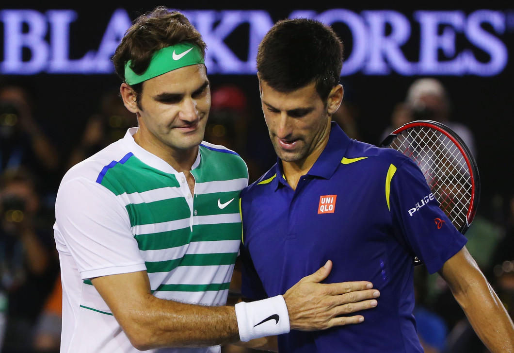 Roger Federer și Novak Djokovic / Foto: Getty Images