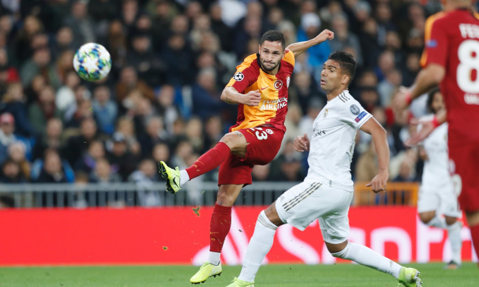 Florin Andone, în Real Madrid - Galatasaray / Foto: Profimedia