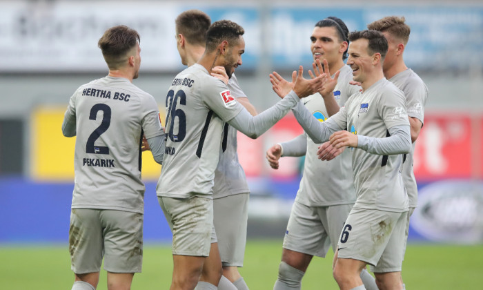 Hertha Berlin a învins Hoffenheim în etapa 26 din Bundesliga / Foto: Getty Images