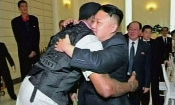 Dennis Rodman in North Korea - 28 Feb 2013