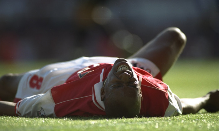 Ian Wright of Arsenal