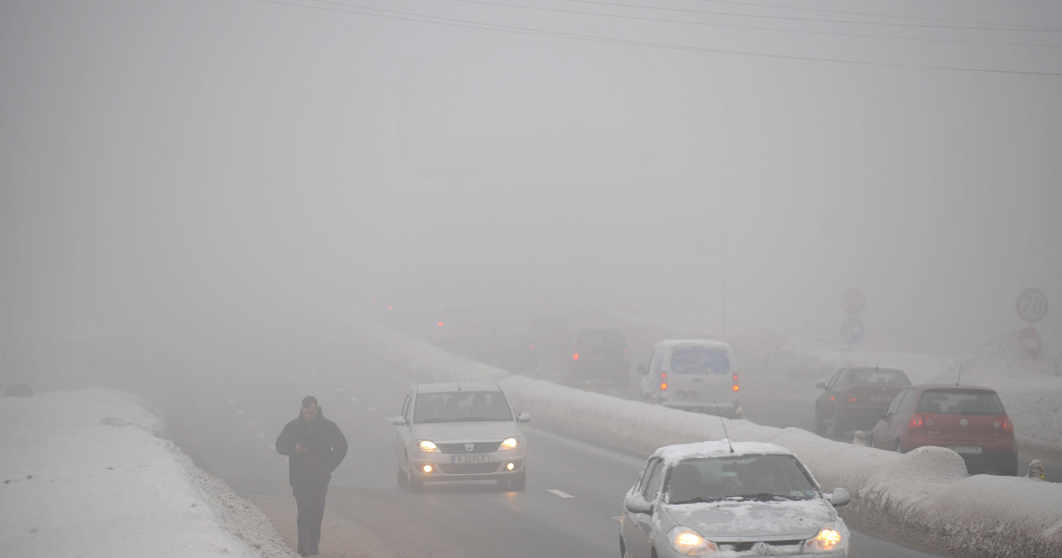 Vreme instabilă cu ninsori și polei în weekend