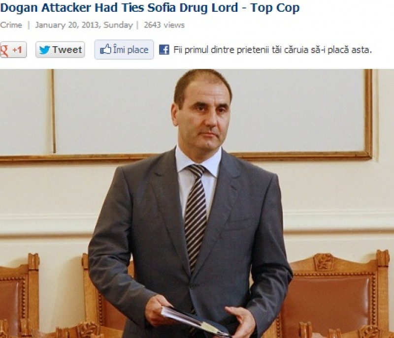 Autorul tentativei de asasinat din Bulgaria era prieten cu un lider mafiot |novinite.com