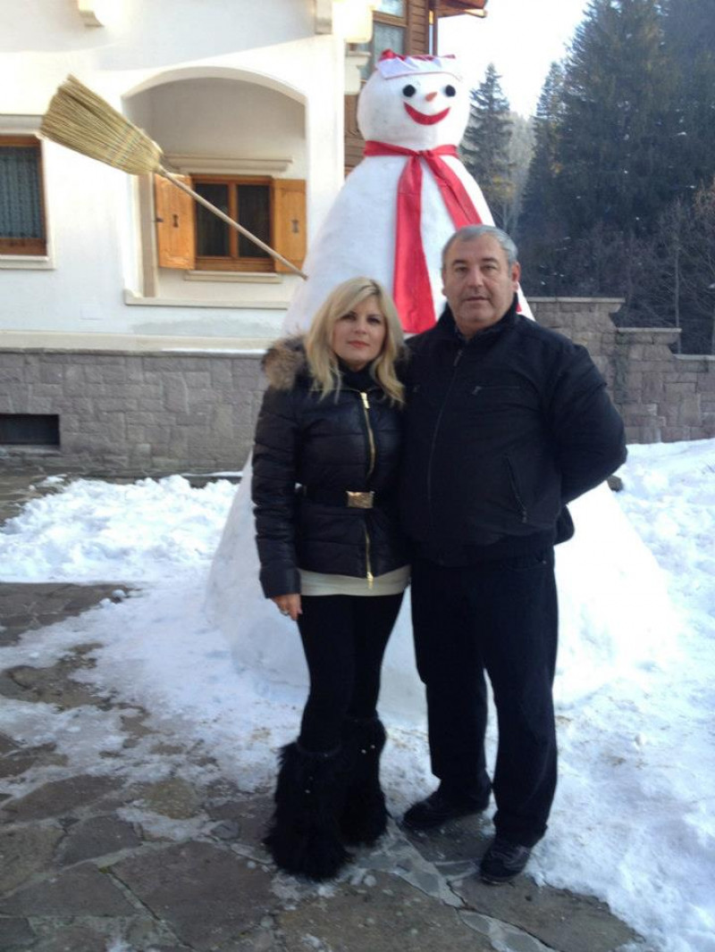 Elena Udrea și Dorin Cocoș, de Revelion |FOTO: FACEBOOK