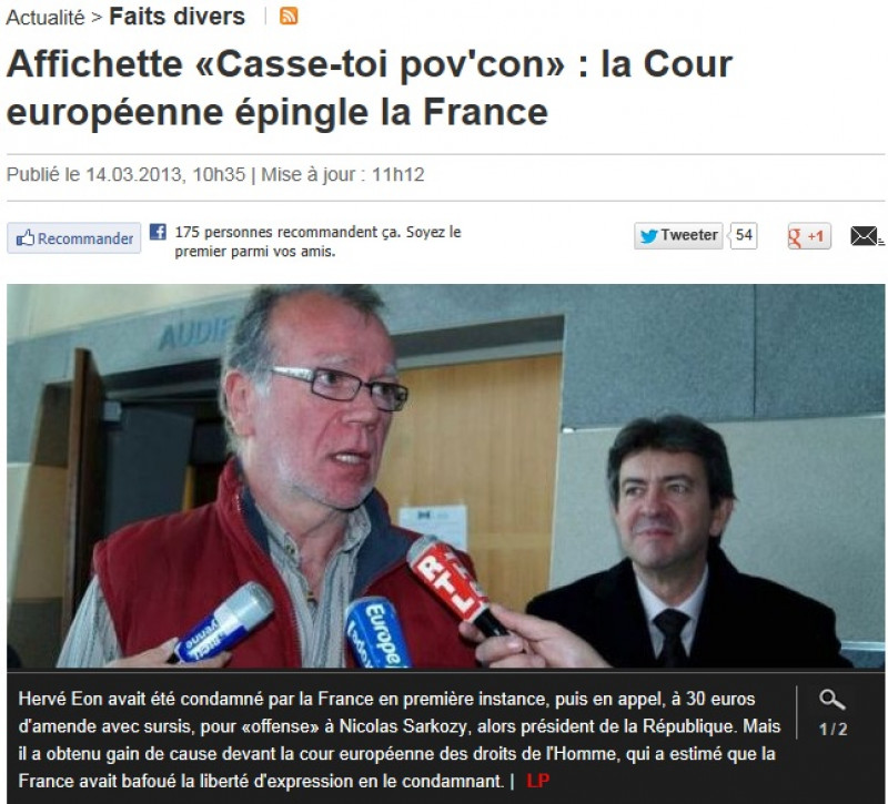 Cetățeanul francez Herve Eon, pe prima pagină a ziarelor din Franța | leparisien.fr