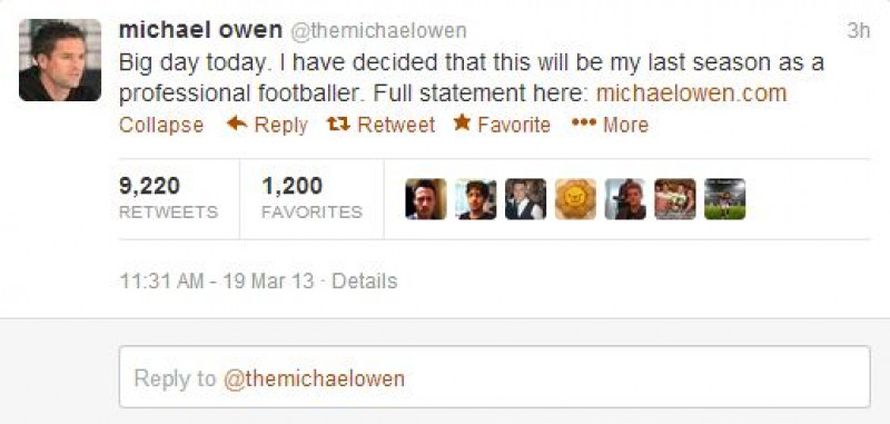 Mesajul lui Owen pe Twitter | DIGI24