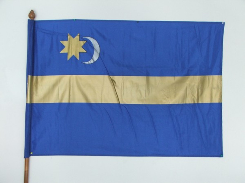 Steagul secuiesc albastru-auriu | DIGI24