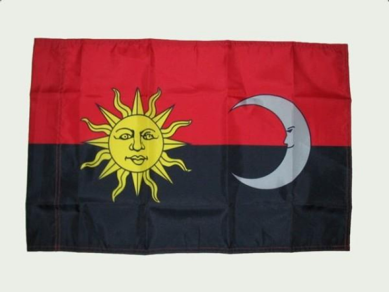 Steag secuiesc cu culorile roșu și negru | DIGI24