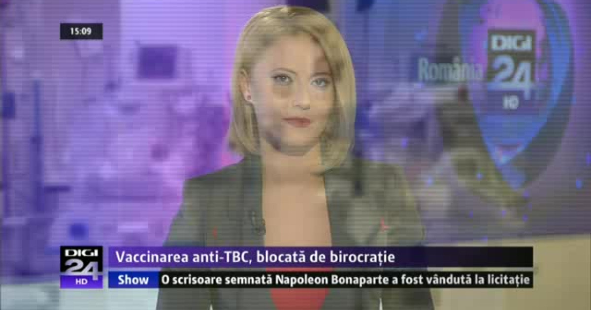 Vaccinarea anti-tuberculoză s-a împotmolit în birocraţie | Digi24