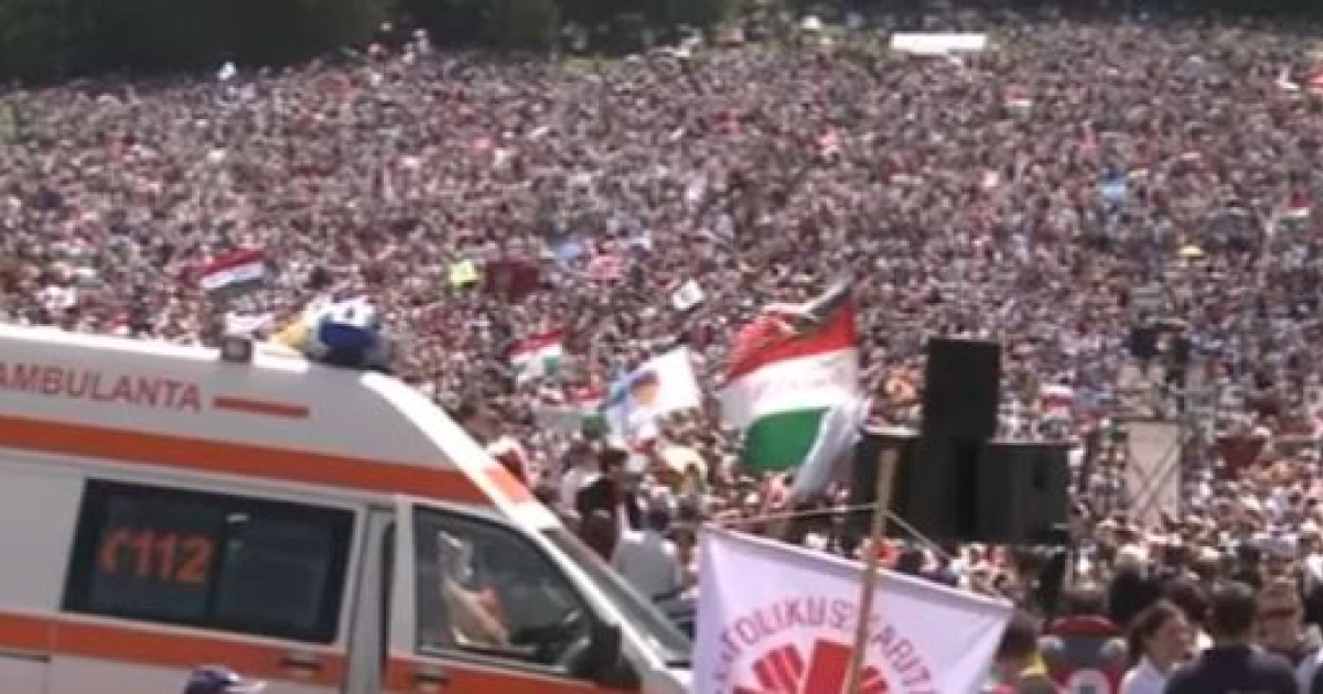 Pelerinaj de Rusaliile catolice. Peste 100.000 de credincioși au venit