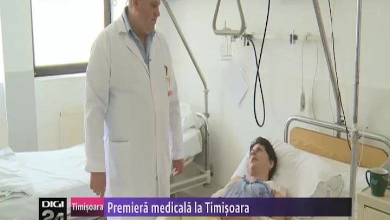 premiera medicala la Timisoara