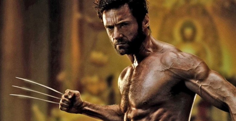 Hugh Jackman Wolverine ripped leangains