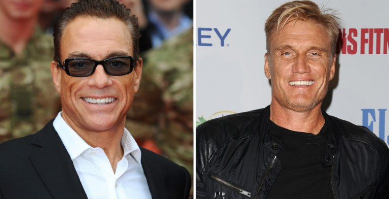 jean claude van damme dolph lundgren getty - h split 2016