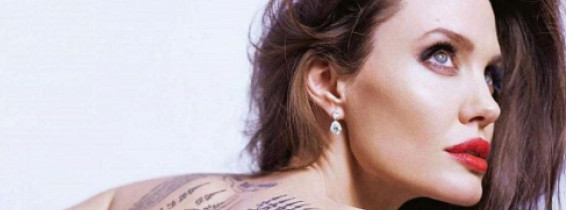 Angelina Jolie tatuaj