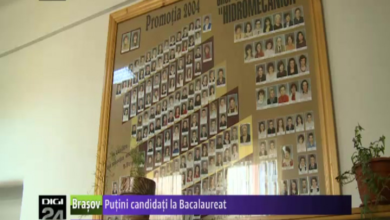 PUTINI CANDIDATI LA BACALAUREAT