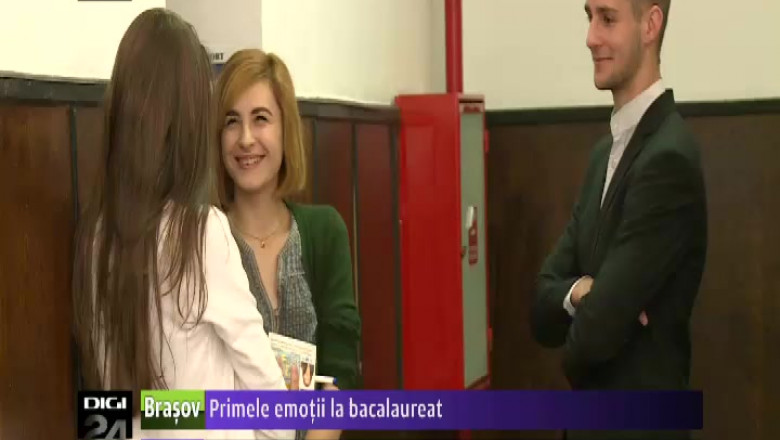 PRIMELE EMOTII LA BACALAUREAT