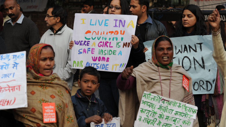india proteste fata violata 5494887-AFP Mediafax Foto-SAJJAD HUSSAIN 1